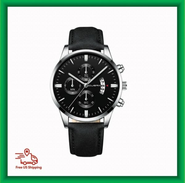 Men’s Watch Analog Stainless Steel Business Luxury