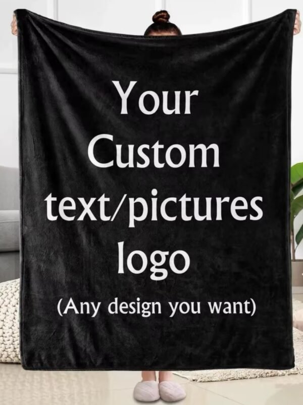 Custom Personalized Photo Blanket